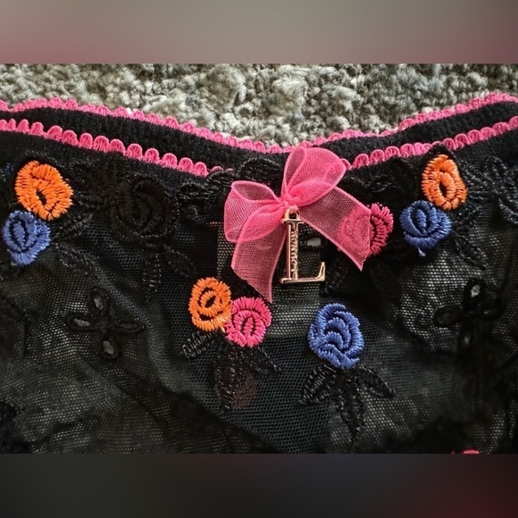 Lounge Neon Balcony Thong Underwear - Picture 7 of 8